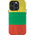Lithuania Flag Distressed iPhone 14 Pro Impact Case